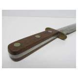 Large 13" Custom Fixed Blade Knife w/Leather Leath