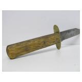 Antique Joseph Allen & Sons "Non-XLL" Fixed Blade Knife w/Leather Sheath