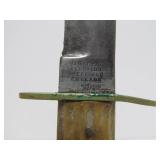 Antique Joseph Allen & Sons "Non-XLL" Fixed Blade Knife w/Leather Sheath