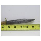 Antique Joseph Allen & Sons "Non-XLL" Fixed Blade Knife w/Leather Sheath