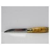 Vintage Finnish American Heritage Knife by Iisakki Jarvenpaa - w/Leather Sheath