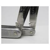 2 Vintage QUEEN CUTLERY No. 45 Folding Knives