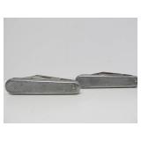 2 Vintage QUEEN CUTLERY No. 45 Folding Knives