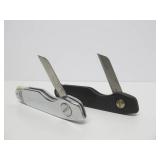 3 Vintage STANLEY Folding Knives