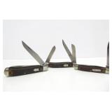 3 Vintage SCHRADE Pocket Knives