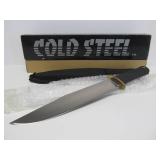 Large 14" COLD STEEL Trail Master Carbon V Steel Knife - Seki City Japan - Mint in Box