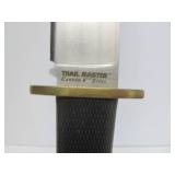 Large 14" COLD STEEL Trail Master Carbon V Steel Knife - Seki City Japan - Mint in Box