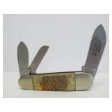 Large United SUNFISH Folding Knife w/Sheath