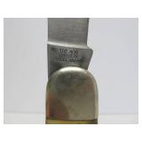 Large United SUNFISH Folding Knife w/Sheath