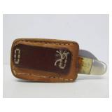 Large United SUNFISH Folding Knife w/Sheath