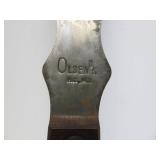 Vintage OLSEN OK Professional 10" Double Edge Throwing Knife w/Leather Sheath