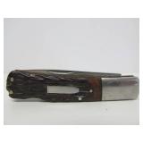 Vintage CATTARAUGUS Folding "Bullet" Knife  CM-10