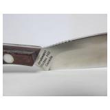 DH RUSSELL Fixed Blade Grohmann Belt Knife #1S - Mint in Box w/Leather Sheath #1