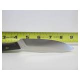 DH RUSSELL Fixed Blade Grohmann Belt Knife #1S - Mint in Box w/Leather Sheath #2