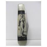 Vintage CASE XX "Bathing Beauty" Folding knife w/Original Box - HA199 1/2