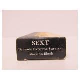 3 SCHRADE Folding Knives - Mint in Box