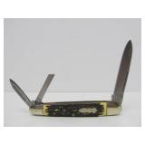 3 SCHRADE Folding Knives - Mint in Box