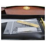 National Rifle Association of America Limited Edition 13" Bowie Knife w/Mounting Plaque