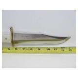 National Rifle Association of America Limited Edition 13" Bowie Knife w/Mounting Plaque