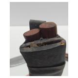 Antique Traditional Kukri w/Scabbard & Both Smaller Knives - 16.5"