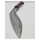 Antique Traditional Kukri w/Scabbard & Both Smaller Knives - 16.5"