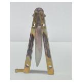 Taylor-Seto Butterfly Knife G-972 "Manila Folder"