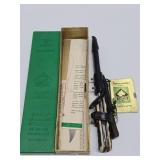 Vintage PUMA German Waidmesser No. 3591 Fixed Blade Knife w/Original Sheath & Box