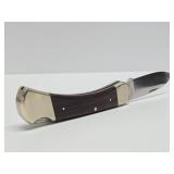 GROHMANN Pictou NS 9" Folding Knife w/Leather Case