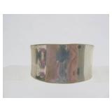 Large Sterling Silver Cuff Bracelet #1