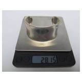 Large Sterling Silver Cuff Bracelet #1