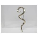 Large Sterling Silver Snake/Serpentine Brooch