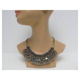 Large Vintage Turkman Tribal Necklace