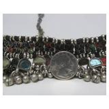 Large Vintage Turkman Tribal Necklace
