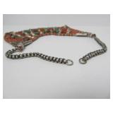Outstanding LARGE Vintage Tibetan / Ladakh Necklace with Turquoise Coral & Copal Amber