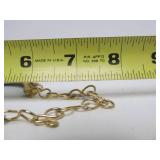 Beautiful Vintage signed Enameled Brass Necklace - George Moissiadis - Greece