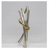 Sculptural Taxco Sterling Silver Brooch