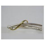 Sculptural Taxco Sterling Silver Brooch
