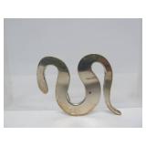 Large Heavy Sterling Silver Snake Brooch