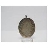 Awesome Vintage Chinese Silver Dragon Pendant #2