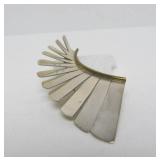 Large Sterling Silver Taxco Wing Brooch
