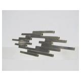 Signed Sculptural Modernist Brooch Pendant by Aaron Rubenstein