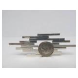 Signed Sculptural Modernist Brooch Pendant by Aaron Rubenstein