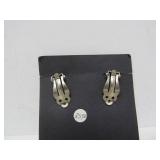 2 Sets of Vintage Unworn Southwestern Sterling Silver Earrings w/Lapis & Azurite