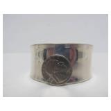 Large Sterling Silver Cuff Bracelet #2