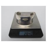 Large Sterling Silver Cuff Bracelet #2