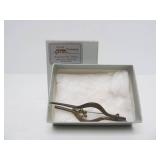 Signed Vintage Modernist Sterling Silver Brooch