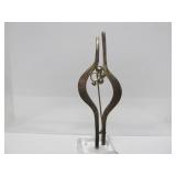 Signed Vintage Modernist Sterling Silver Brooch