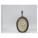 Sterling Silver Pendant w/Carved 3D Horse