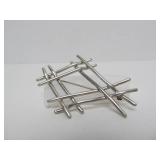 Vintage Taxco Signed CARSI Sterling Silver Brooch