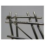 Vintage Taxco Signed CARSI Sterling Silver Brooch